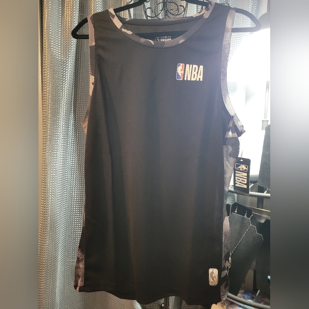 NBA Black and Gray Tank Top